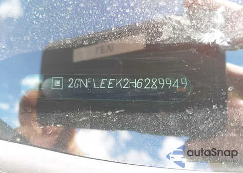 2017 Chevrolet Equinox Ls из США, поврежденный, VIN 2GNFLEEK2H6289949